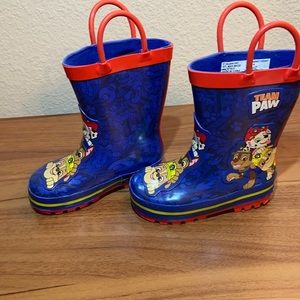 Paw Patrol Rain Boots!! Size 5/6